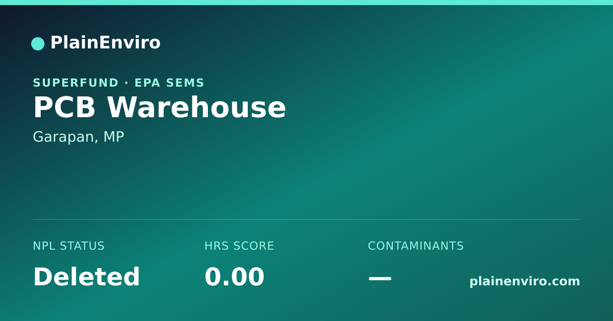 Shareable card for PCB Warehouse